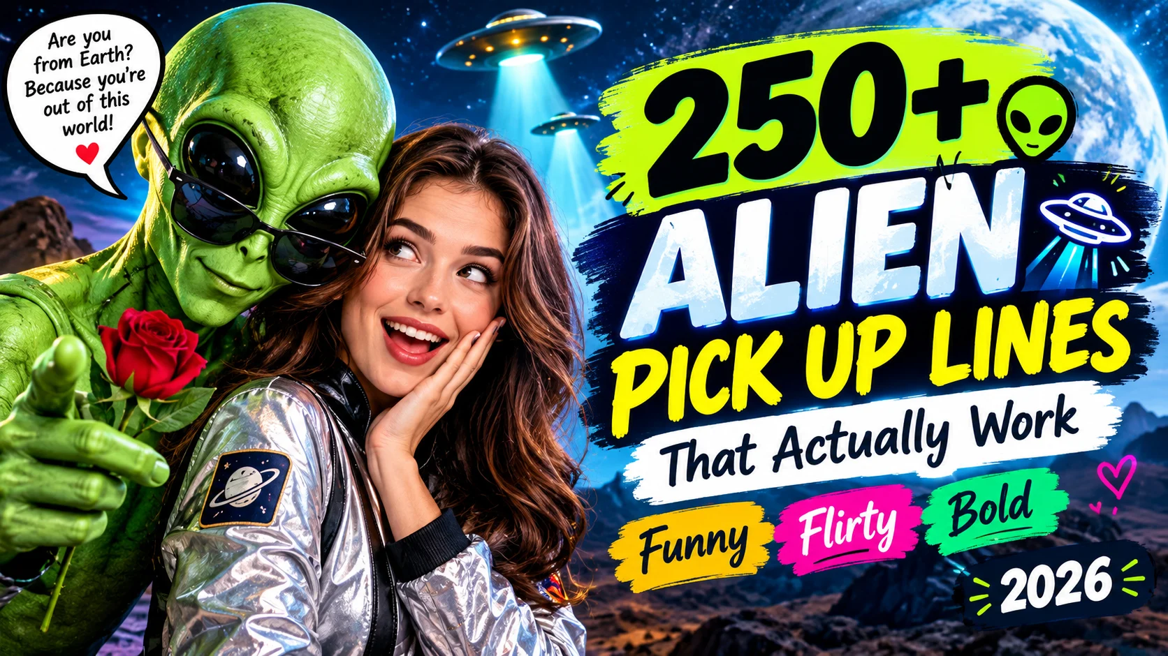 alien pick up lines