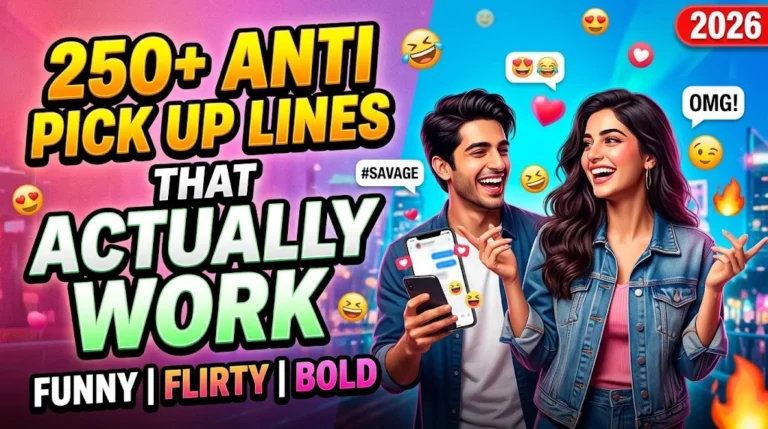 anti pick up lines