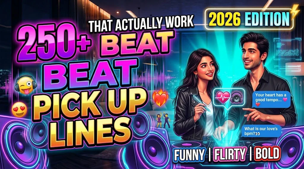 beat pick up lines