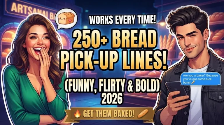 bread pick up lines