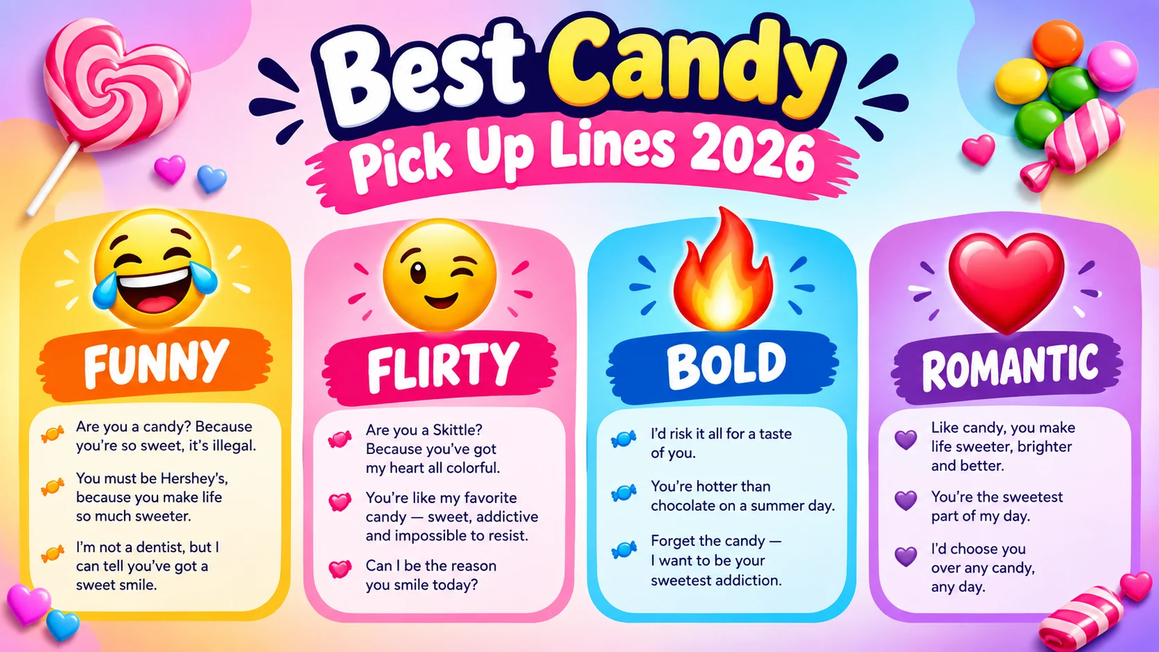 candy pick up lines