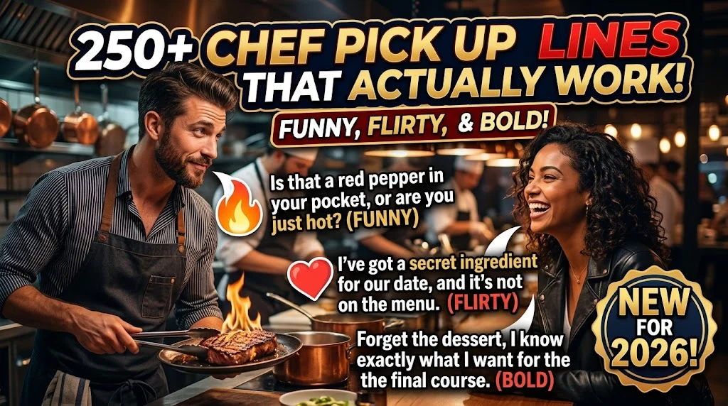 chef pick up lines