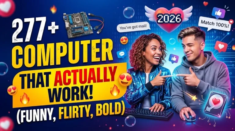 computer pick up lines