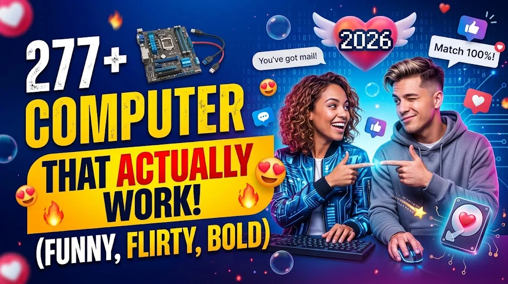 computer pick up lines