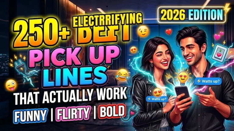 electricity pick up lines