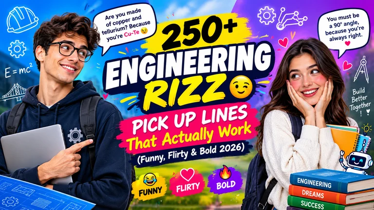 engineering pick up lines