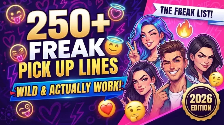 freak pick up lines