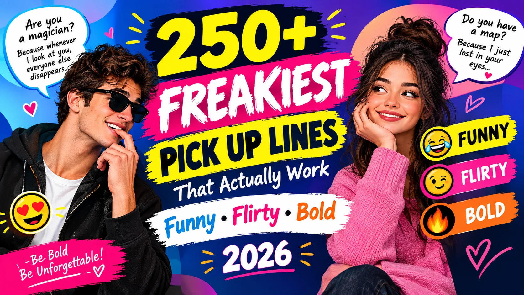 freakiest pick up lines