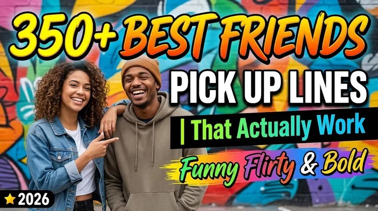 Friends Pick Up Lines
