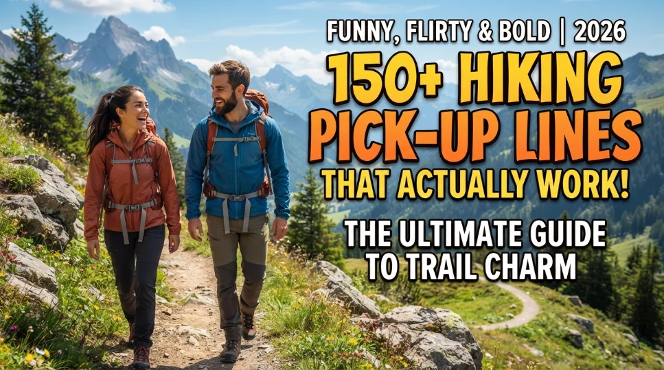 hiking pick up lines