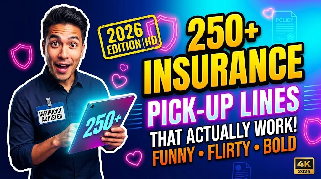 insurance pick up lines