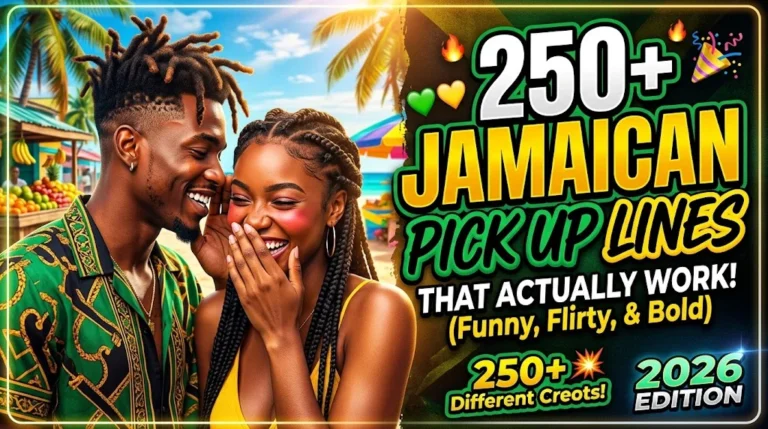 jamaican pick up lines