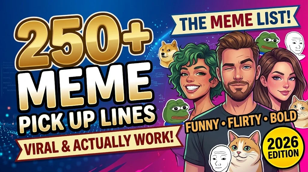 meme pick up lines