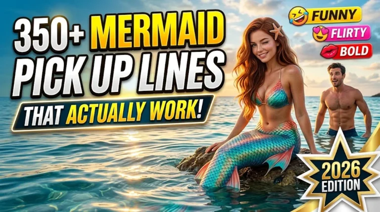 mermaid pick up lines