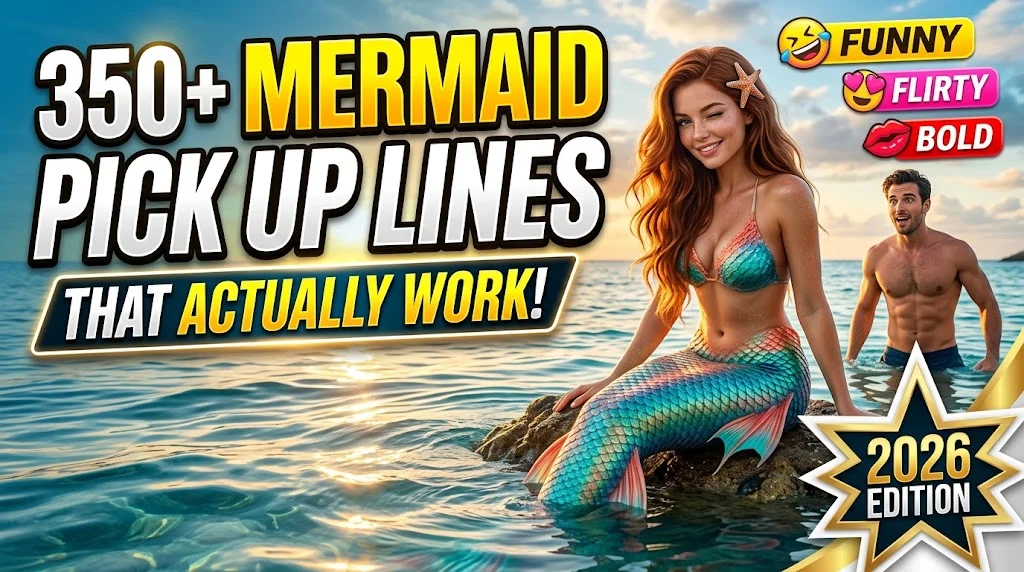 mermaid pick up lines