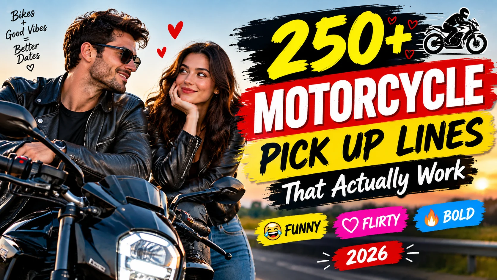 motorcycle pick up lines