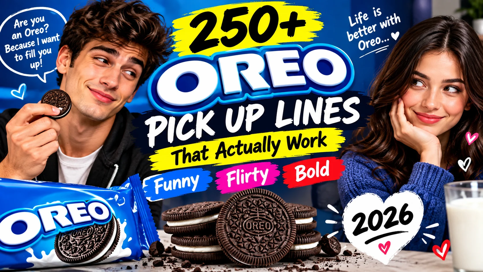 oreo pick up lines