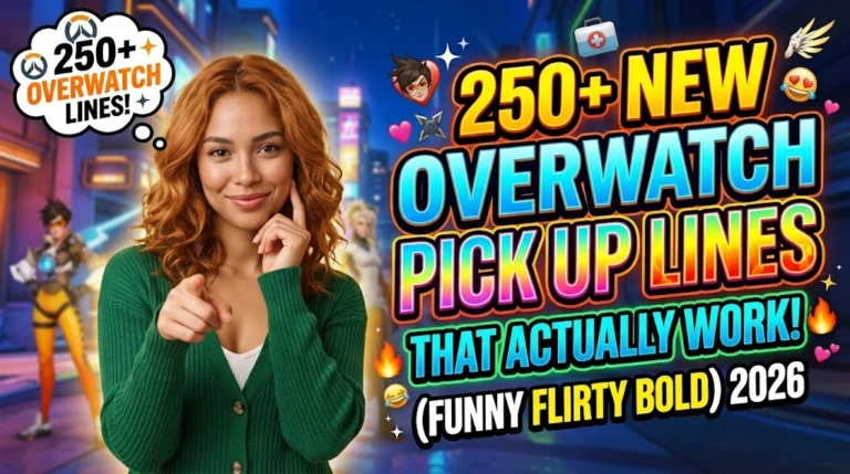 overwatch pick up lines