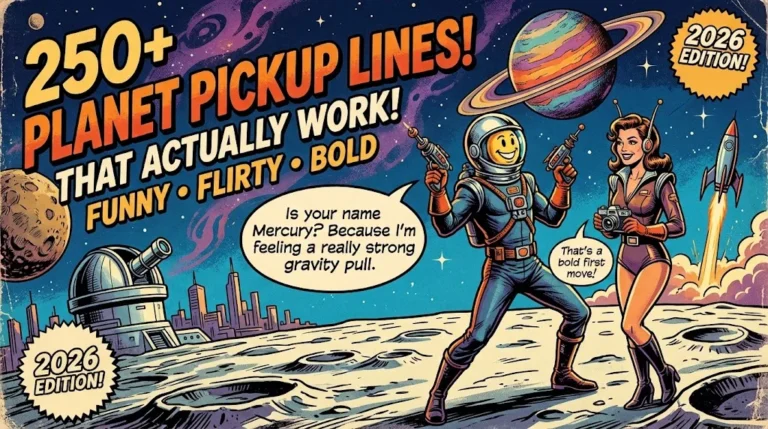 planet pick up lines