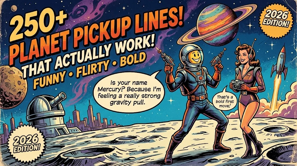 planet pick up lines