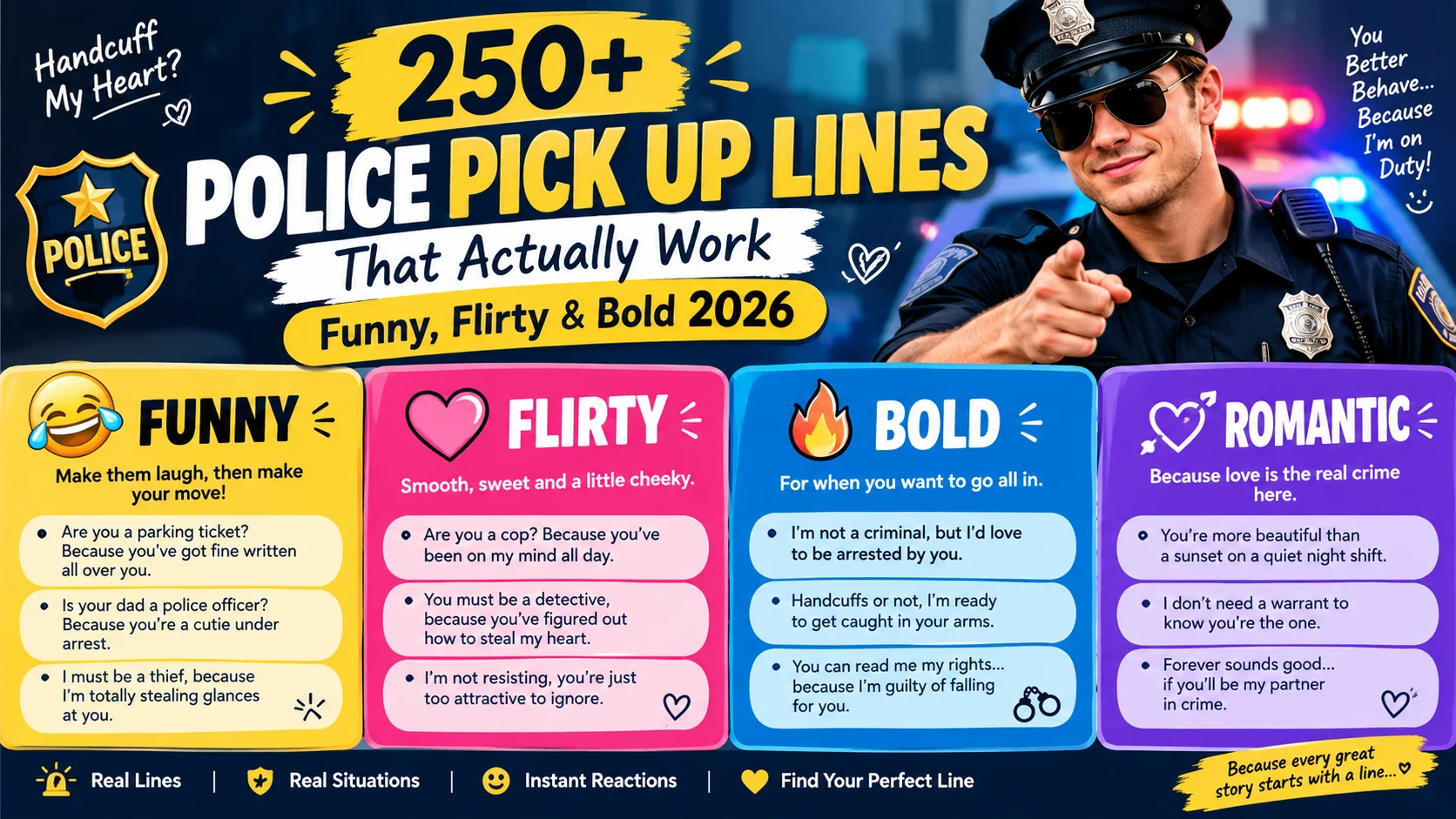 police pick up lines