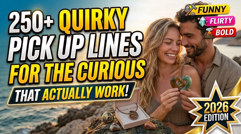 quirky pick up lines