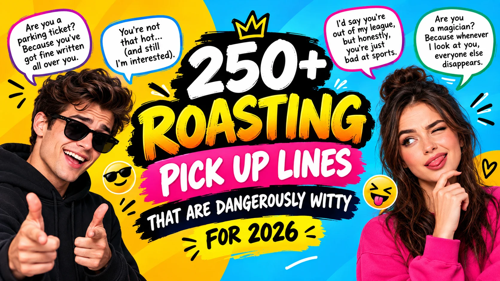 roasting pick up lines