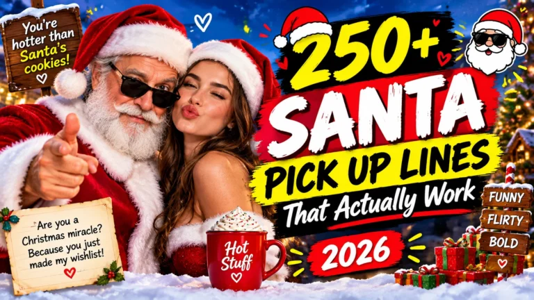 santa pick up lines