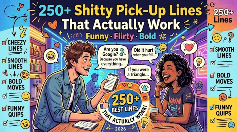 shitty pick up lines