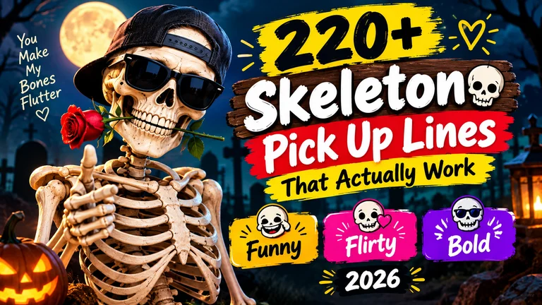 skeleton pick up lines