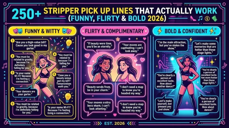 stripper pick up lines