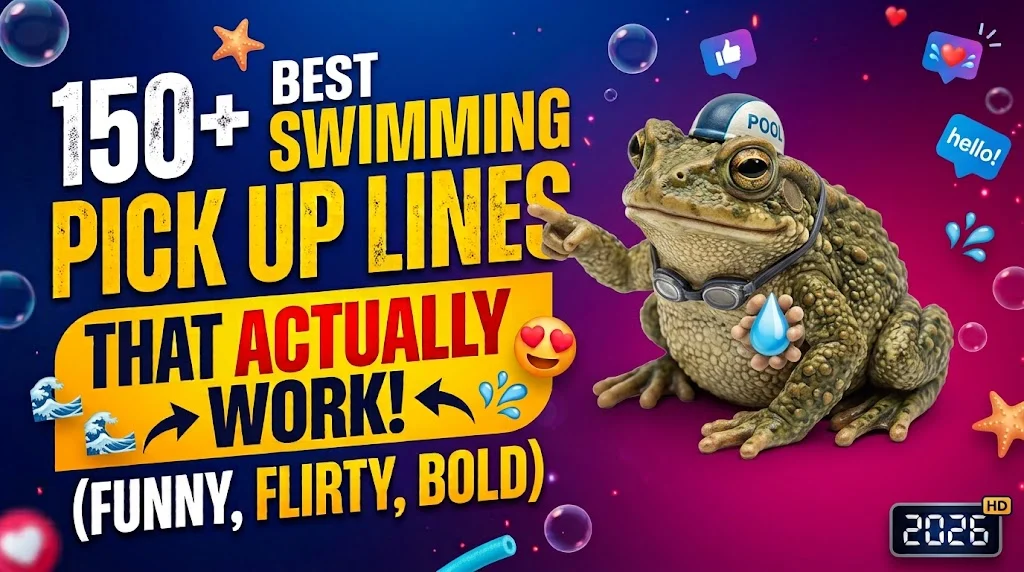 swimming pick up lines