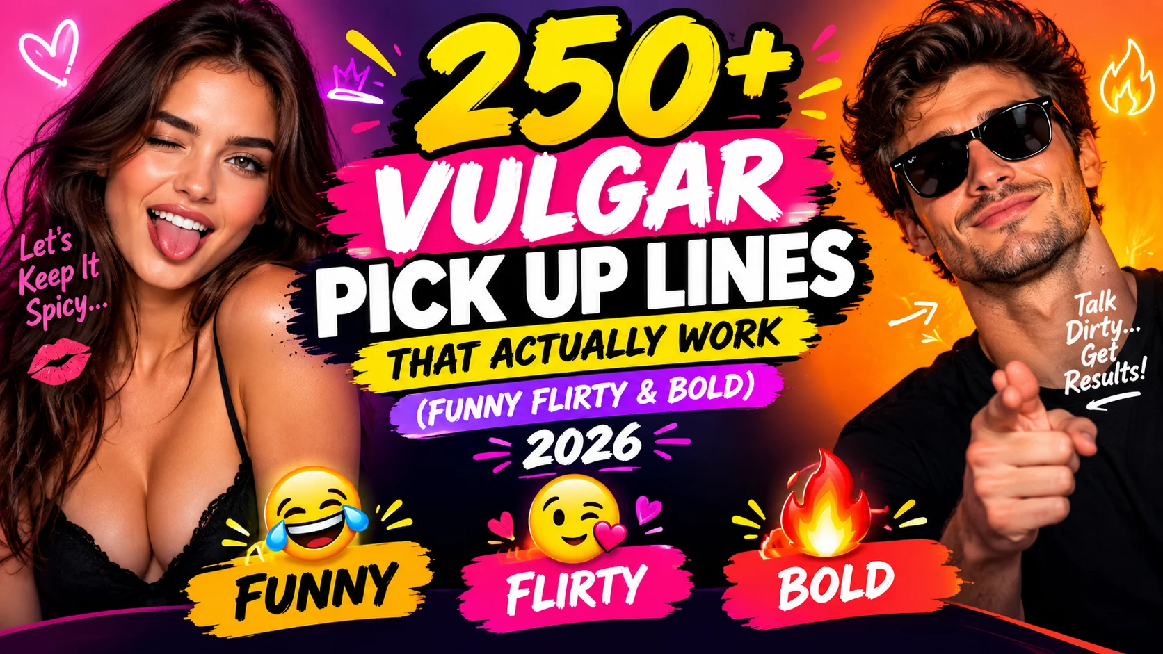 vulgar pick up lines