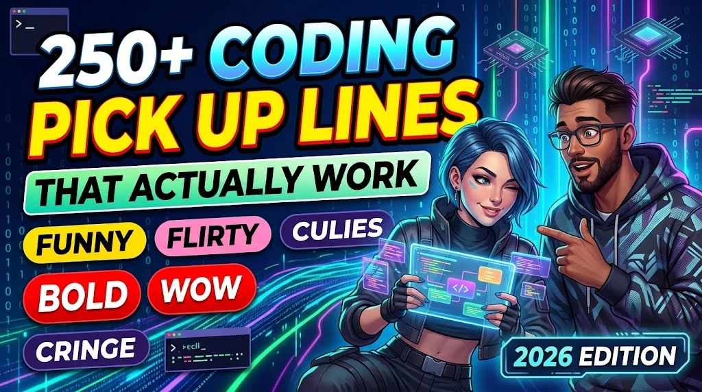 Coding Pick Up Lines
