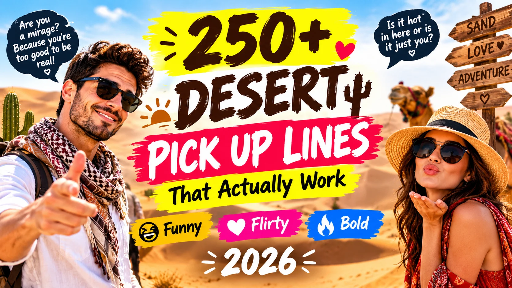 Desert Pick Up Lines