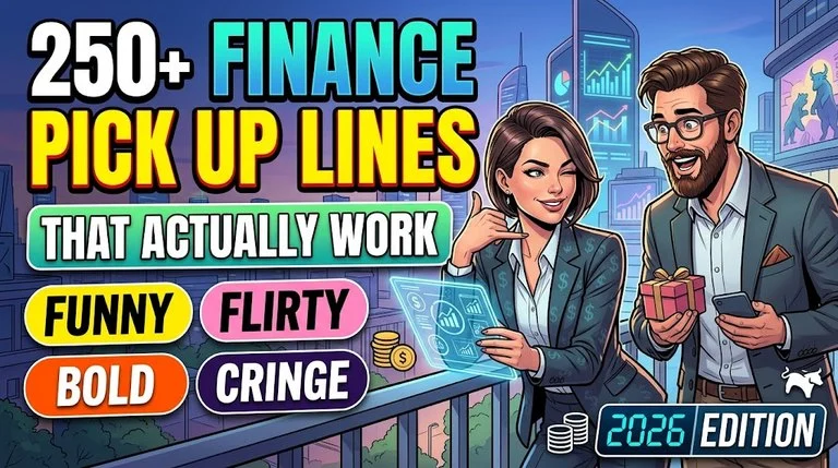 Finance Pick Up Lines
