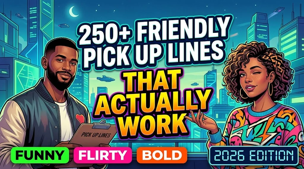 Friendly Pick Up Lines