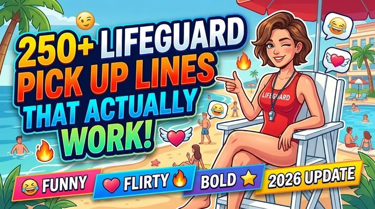 Lifeguard Pick Up Lines