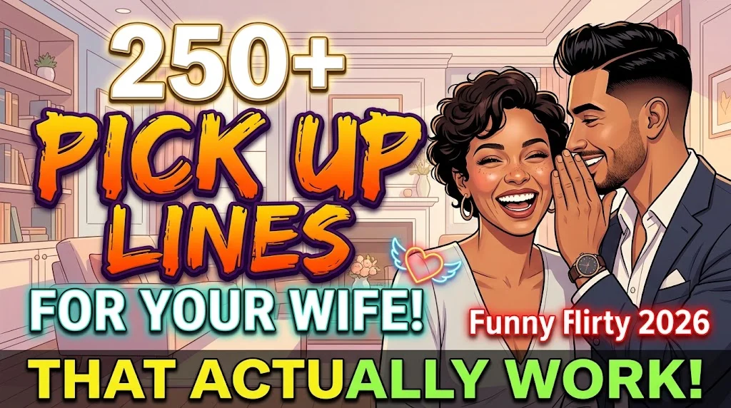 Pick Up Lines for Your Wife