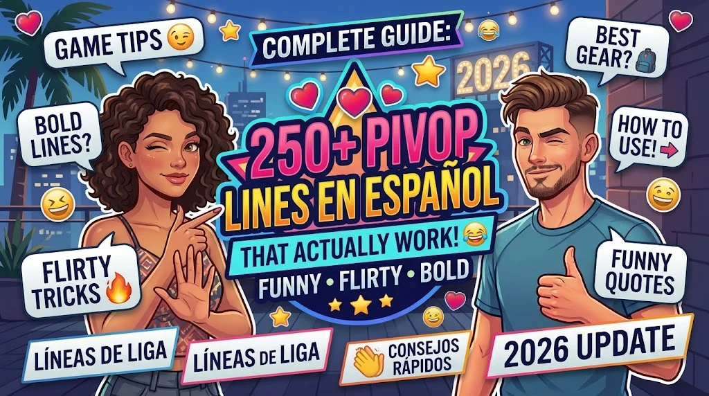 Pick Up Lines en Español