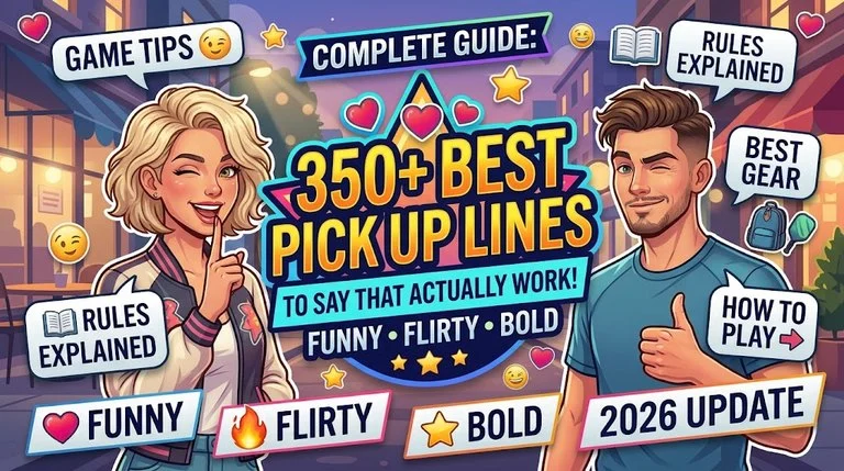 Pick Up Lines to Say