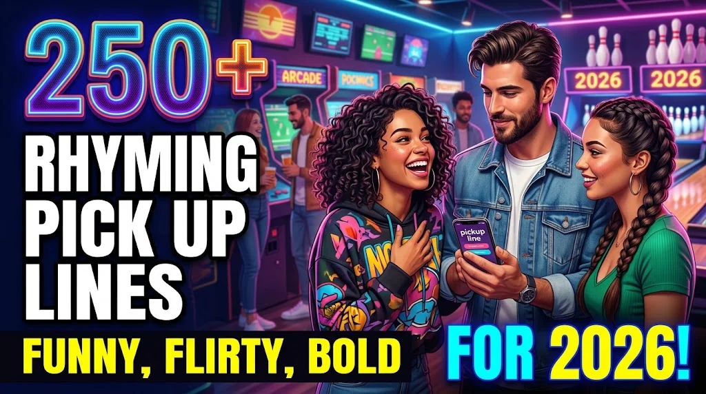 Rhyming Pick Up Lines