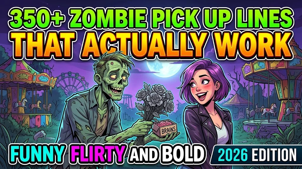 Zombie Pick Up Lines
