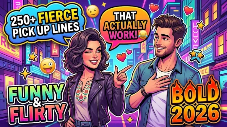 fierce Pick Up Lines