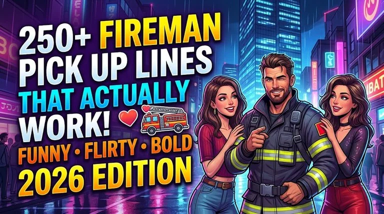 fireman pick up lines