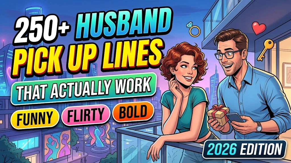 pick up lines for husband