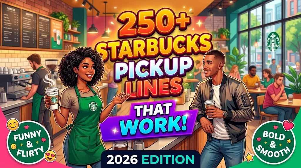 starbucks pick up lines